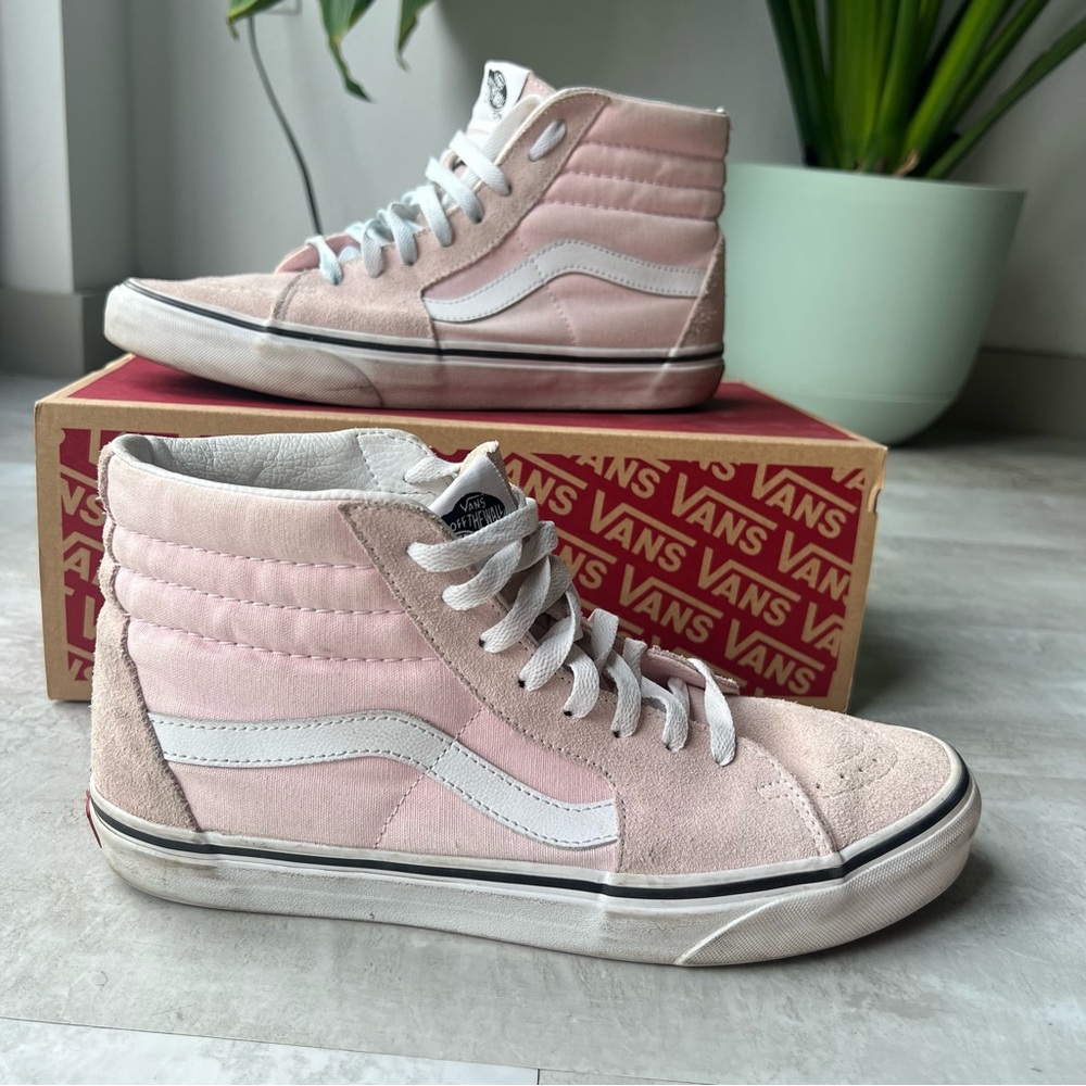 VANS Off The Wall SK8 Hi Top
Casual Shoe Sneakers Men 9
Women 10.5 751505 Pink